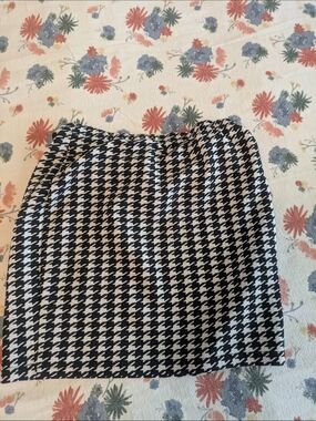 Black & White Shein Skirt